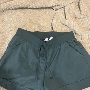 Dark Green Women's Shorts